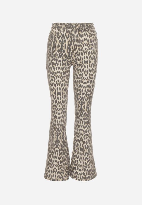 Blugi Imprimeu leopard 6