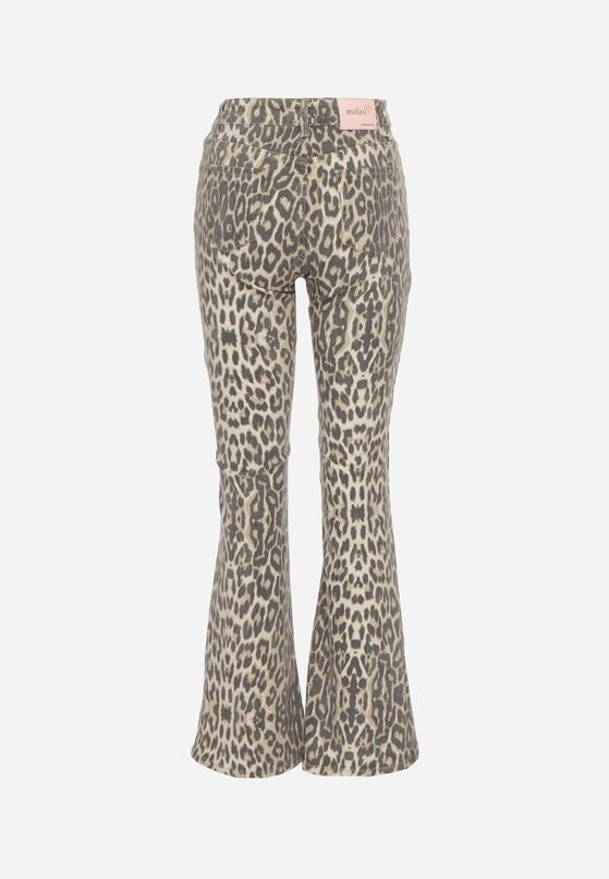 Blugi Imprimeu leopard 7