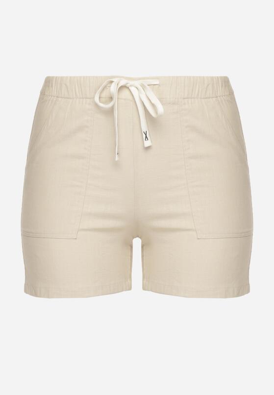 Pantaloni scurți Bej deschis 6