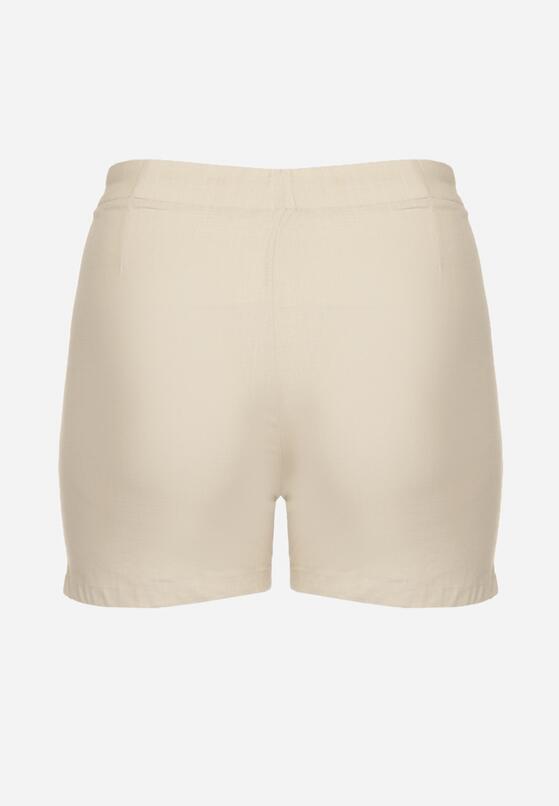 Pantaloni scurți Bej deschis 7