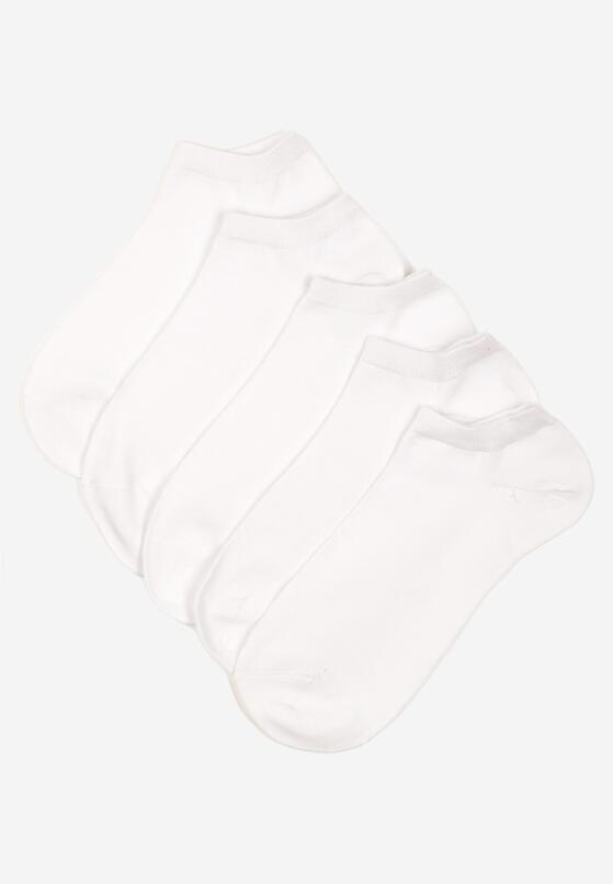 Białe 5-pack Skarpety Stopki Telliora 2