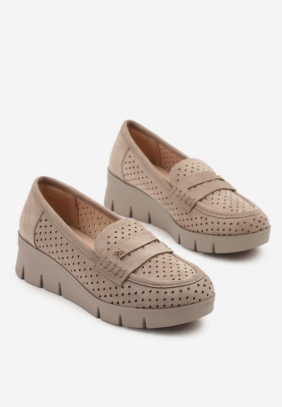 Pantofi casual Bej închis 5