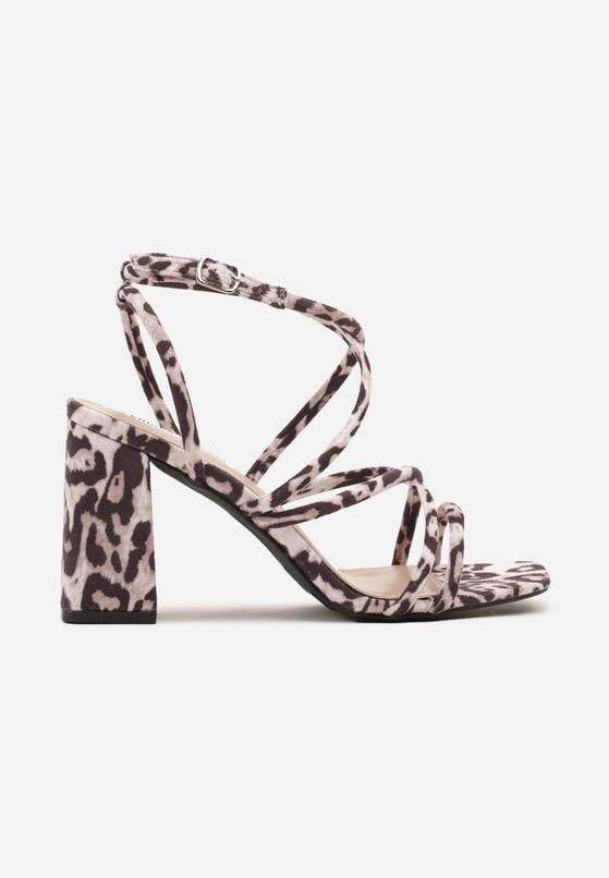 Sandale Imprimeu leopard 4