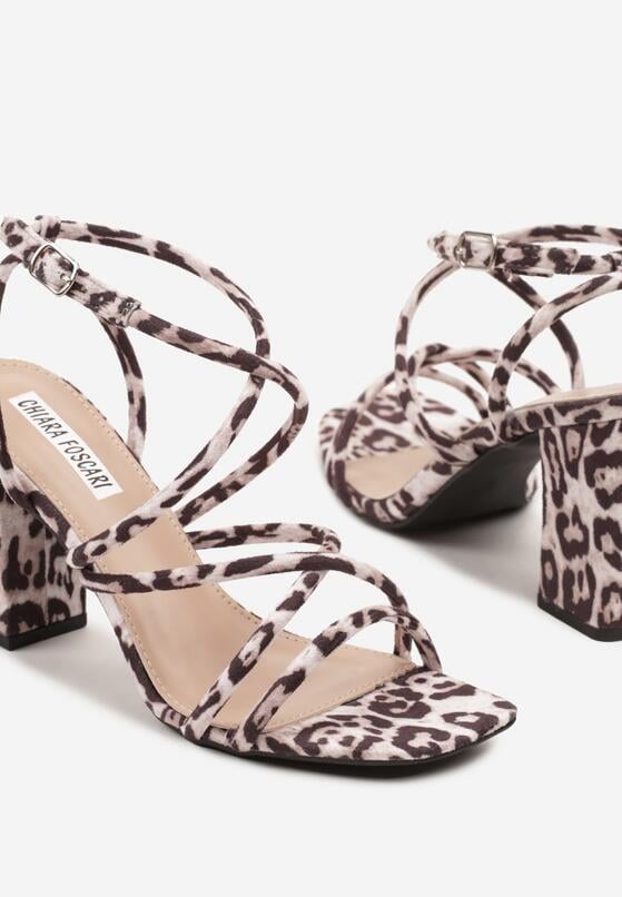 Sandale Imprimeu leopard 6