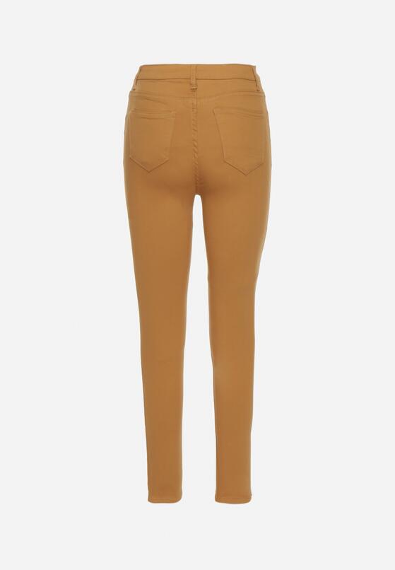 Jasnobrązowe Spodnie Skinny Kyllienne 7