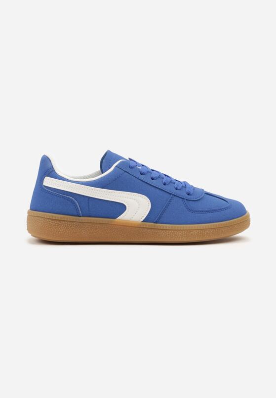Ciemnoniebieskie Sneakersy w Stylu Klasycznych Tenisówek Ahleria 4
