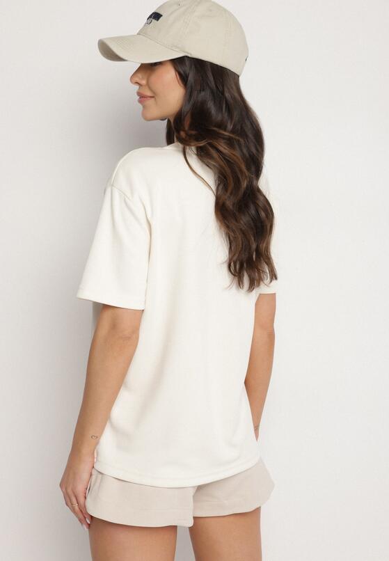 T-shirt Bej deschis 3