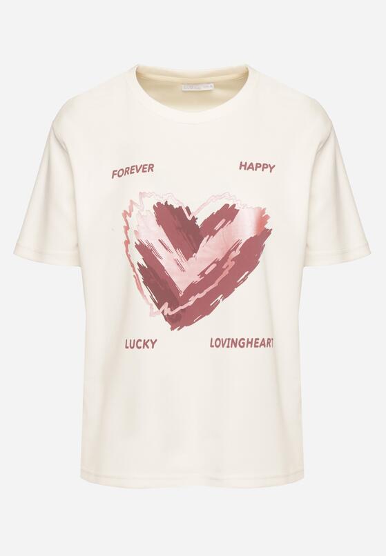 T-shirt Bej deschis 6