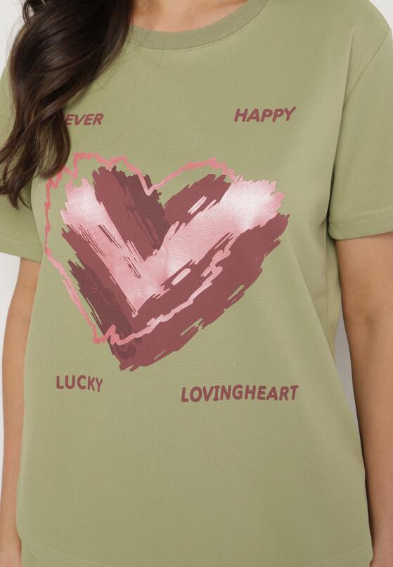 T-shirt Verde deschis 5