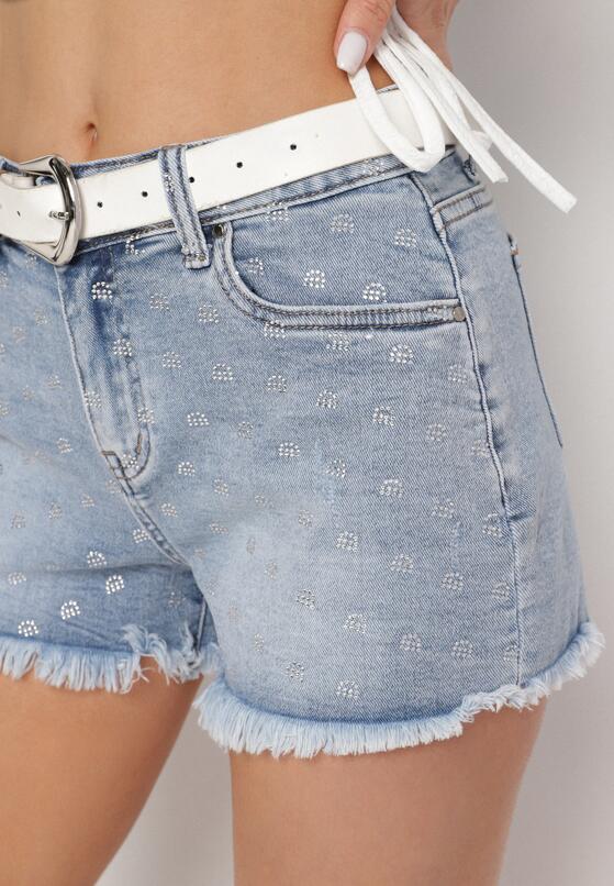 Pantaloni scurți Albastru deschis 5