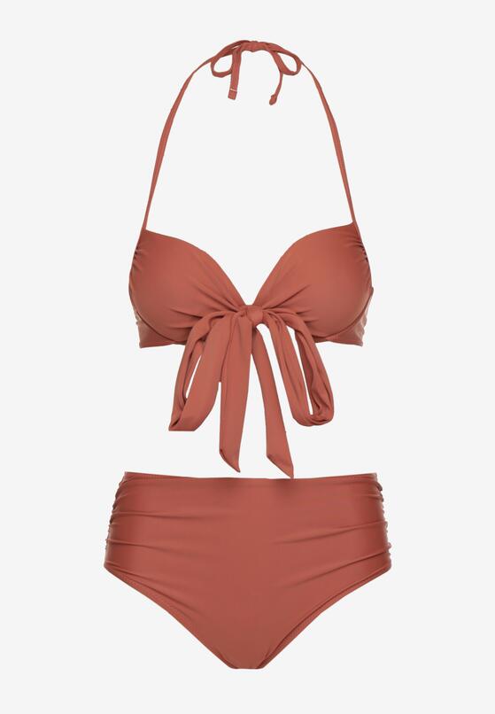 Costum de baie bikini Maro deschis 5