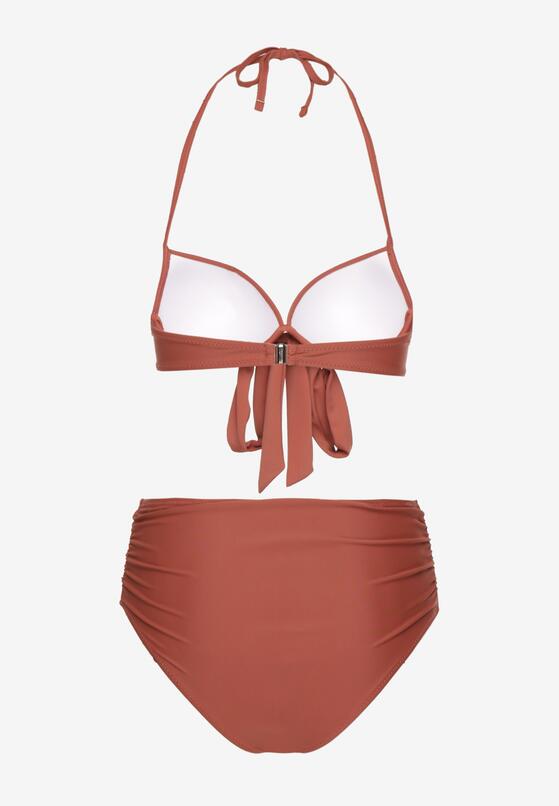Costum de baie bikini Maro deschis 6