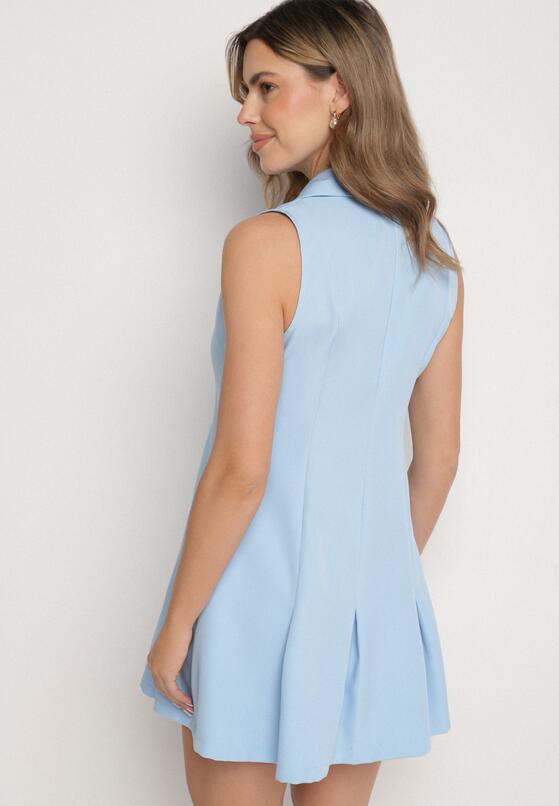 Rochie Albastru deschis 3