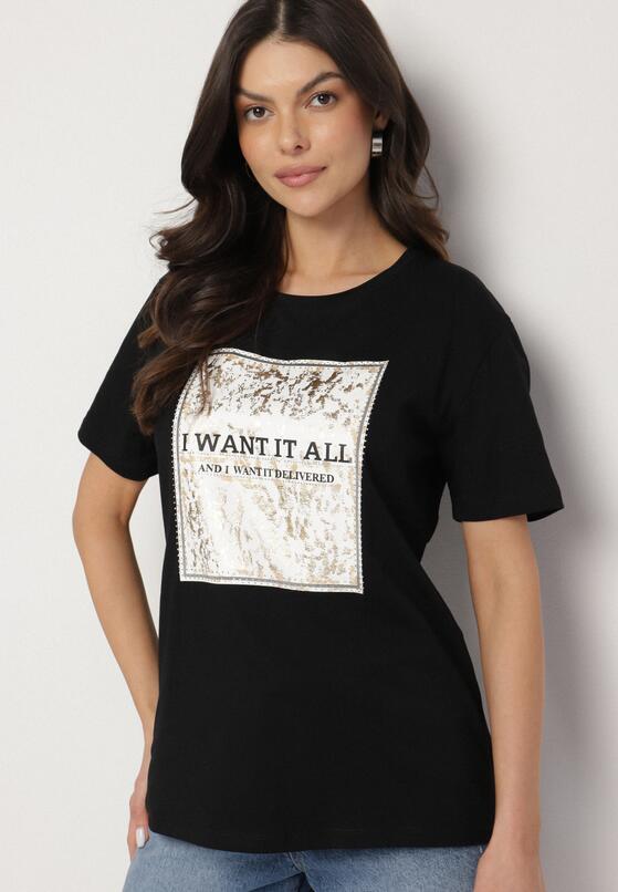 T-shirt Negru 1