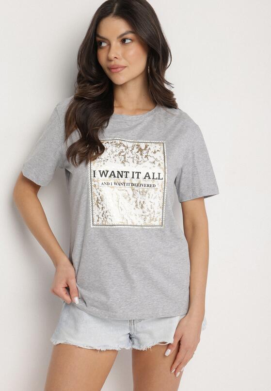 T-shirt Gri deschis 2