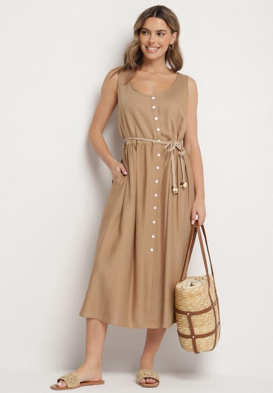 Rochie Bej închis 2