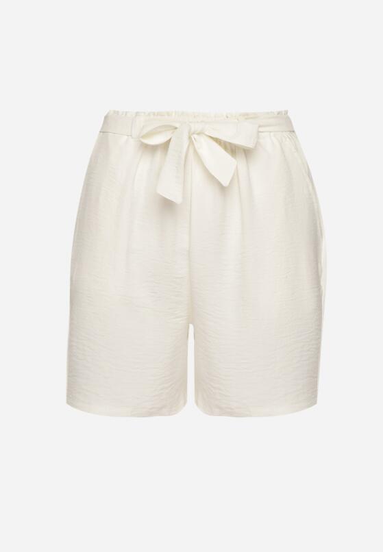 Pantaloni scurți Bej deschis 6