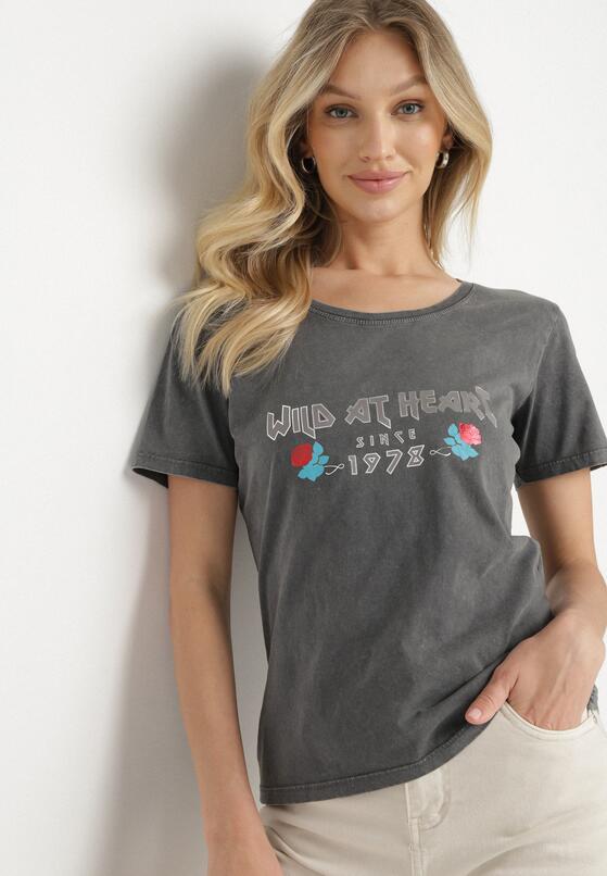 T-shirt Gri închis 1