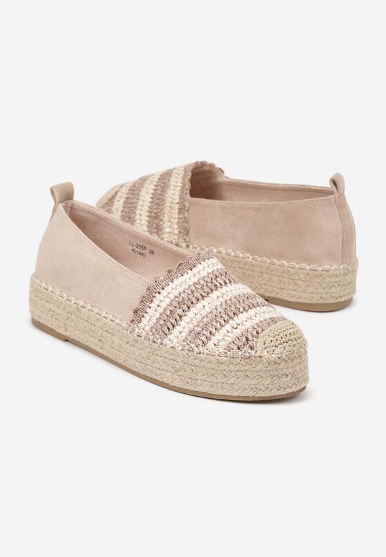 Espadrile Bej închis 5