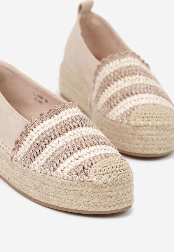 Espadrile Bej închis 6