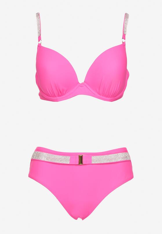 Costum de baie bikini Fucsia 5