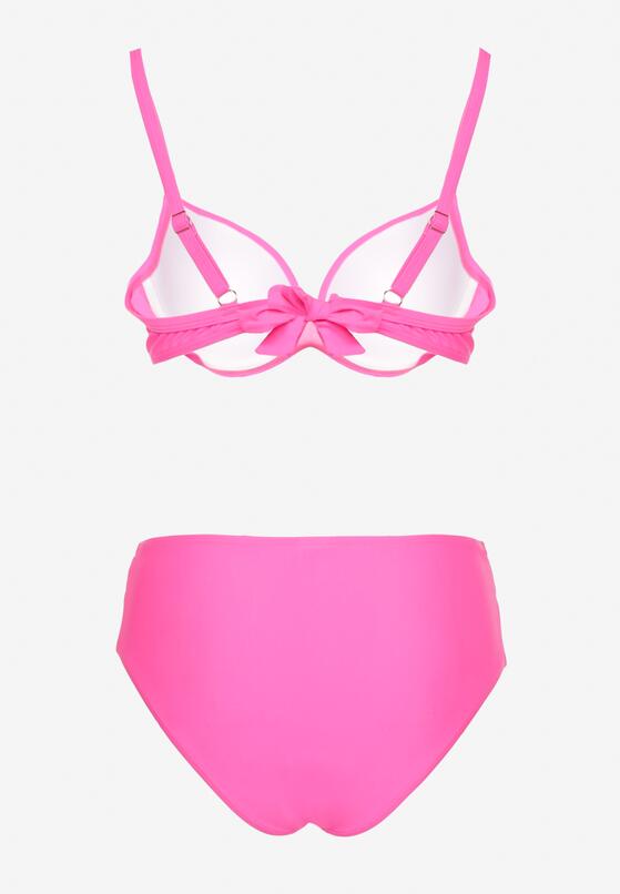 Costum de baie bikini Fucsia 6
