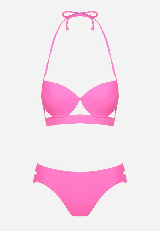 Costum de baie bikini Fucsia 5