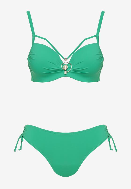 Costum de baie bikini Verde închis 5