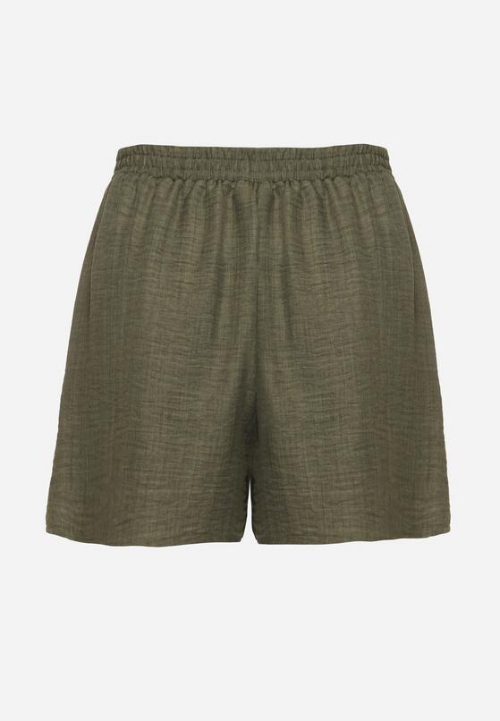 Pantaloni scurți Verde închis 7
