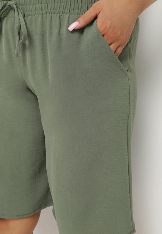 Pantaloni scurți Verde închis 5