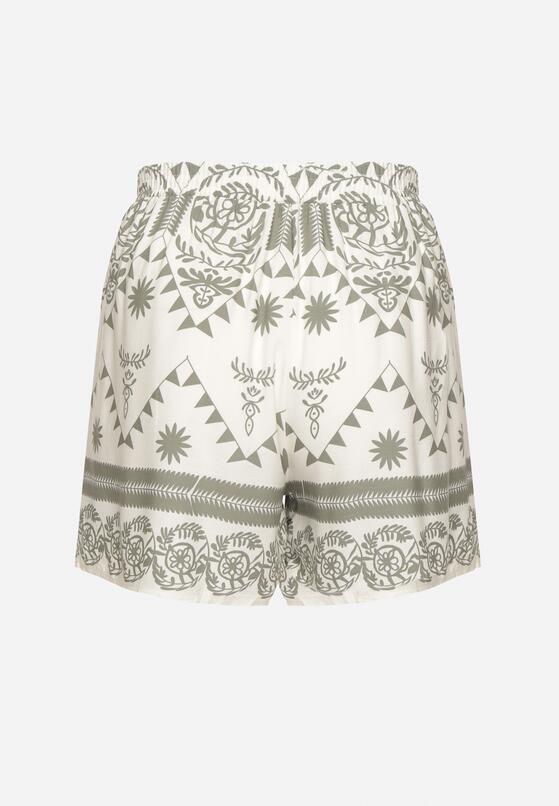 Pantaloni scurți Verde închis 7