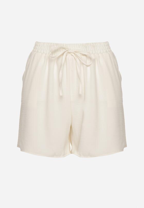 Pantaloni scurți Bej deschis 6