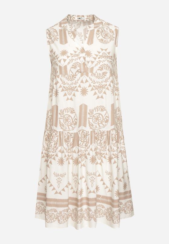 Rochie Bej închis 6
