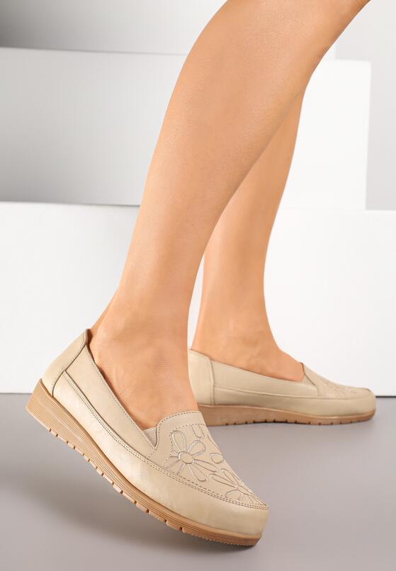 Mocasini Bej 2