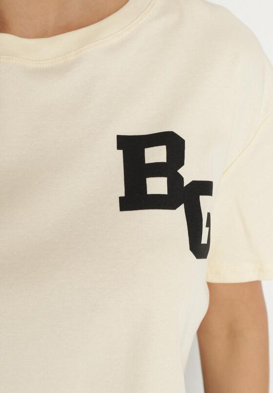 T-shirt Galben deschis 5