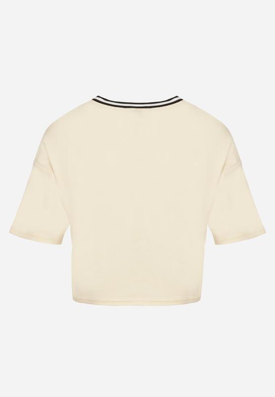 T-shirt Bej deschis 7