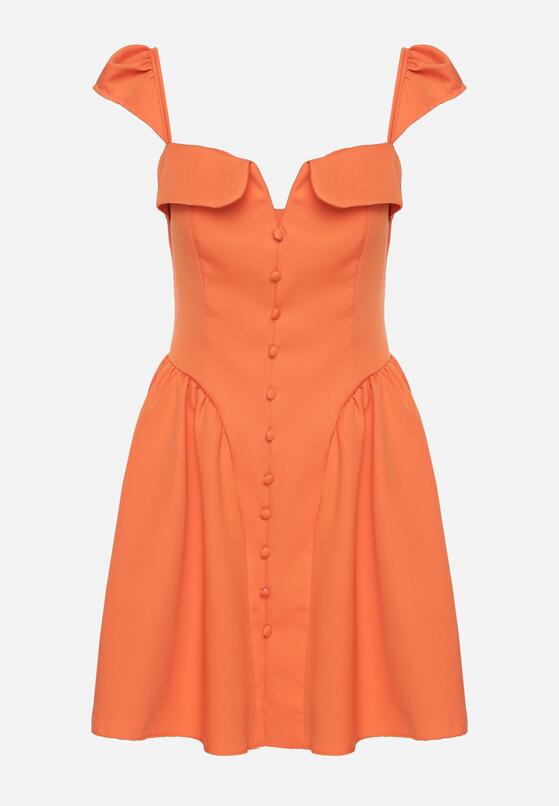 Rochie Portocalie 6