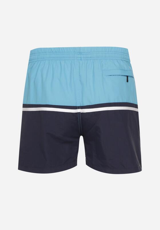 Pantaloni scurți Albastru cu bleumarin 2