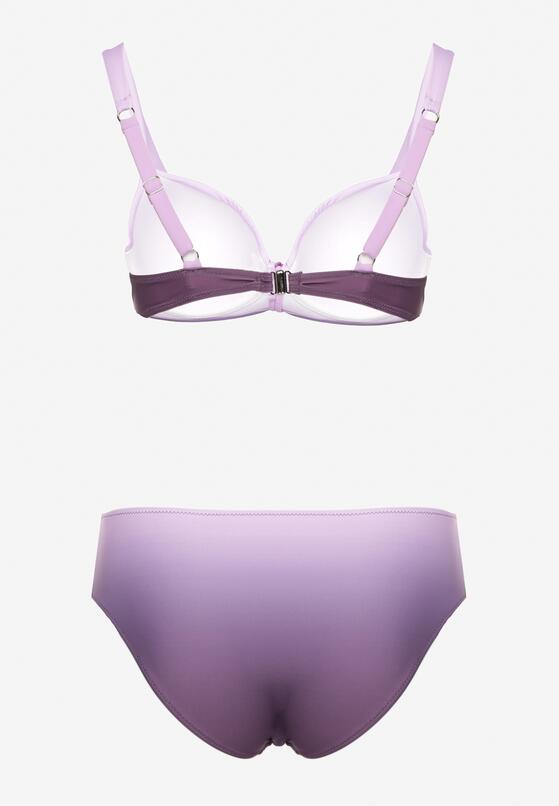 Costum de baie bikini Mov deschis 6