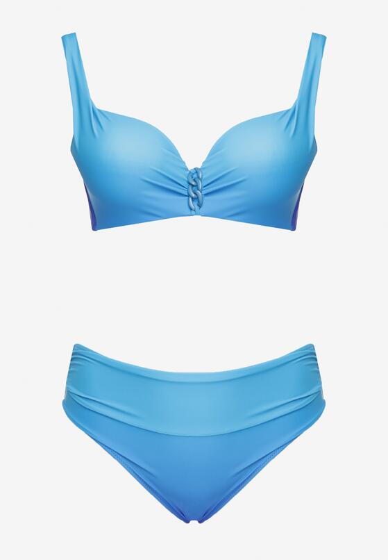 Costum de baie bikini Albastru 5