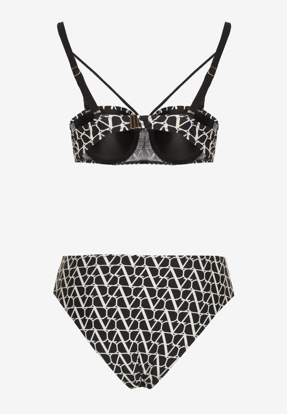 Costum de baie bikini Negru 6