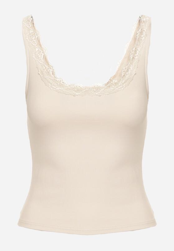 Top Bej deschis 6