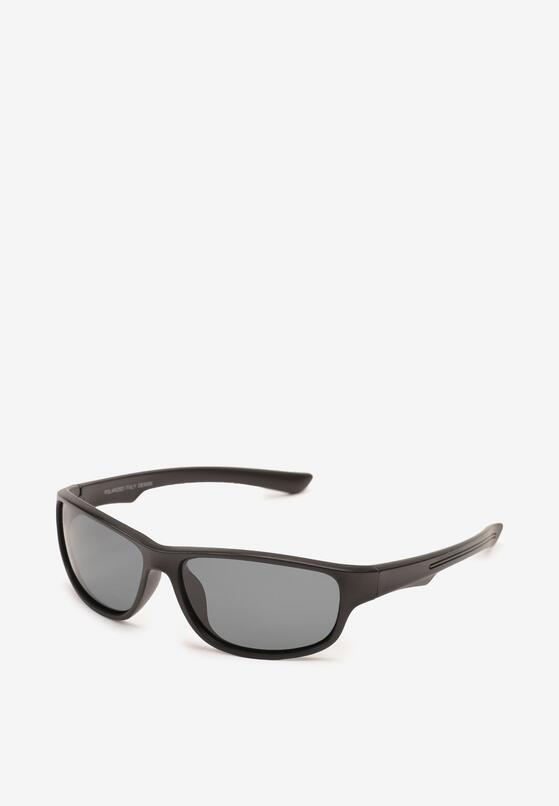 Czarne Sportowe Okulary Przeciwsłoneczne z Filtrem UV Talavella 1