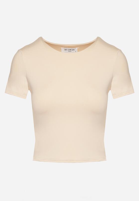 T-shirt Bej deschis 6