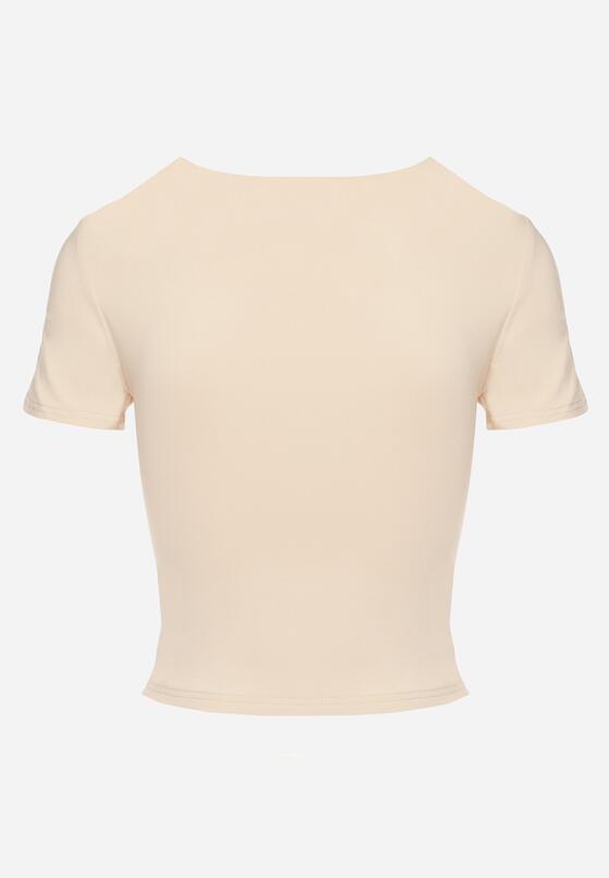 T-shirt Bej deschis 7