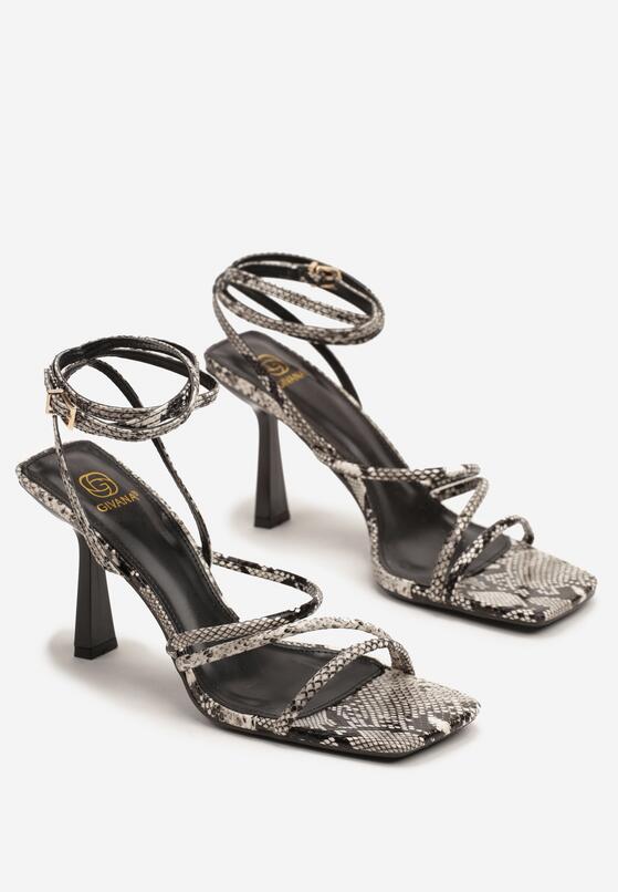 Sandale Print piele de șarpe 5