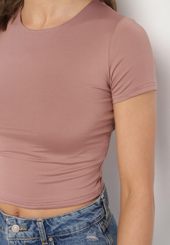 T-shirt Roz închis 5
