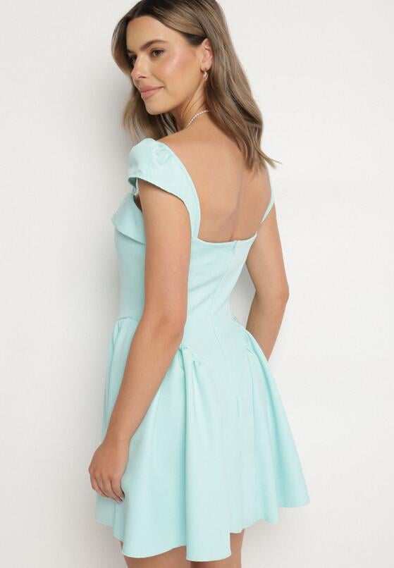 Rochie Verde deschis 3