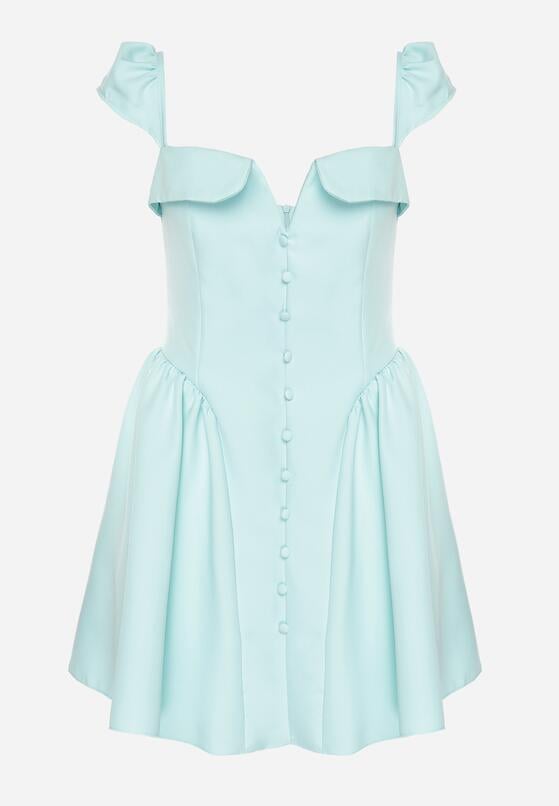 Rochie Verde deschis 6