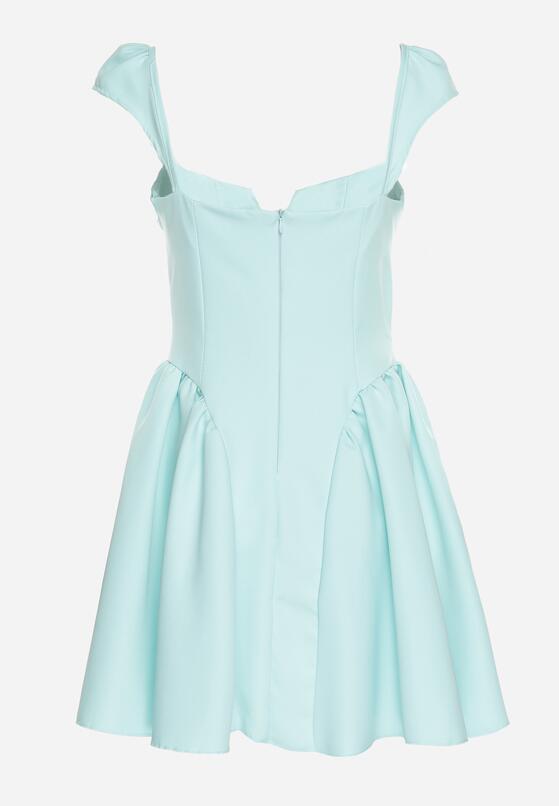 Rochie Verde deschis 7